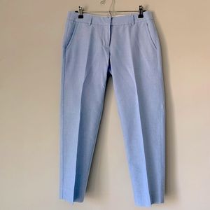 Light Blue JCrew Linen Pants
